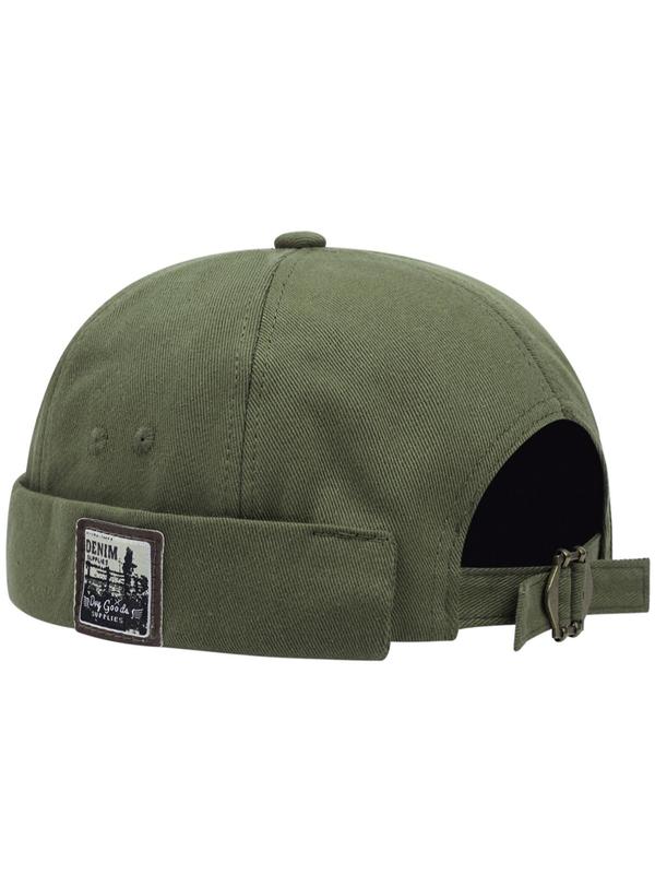 Letter Label Landlord Cap, Casual Outdoor Sports Docker Hats for Men & Women, Trendy Modern All-match Clothes Accessories for Daily Used 4