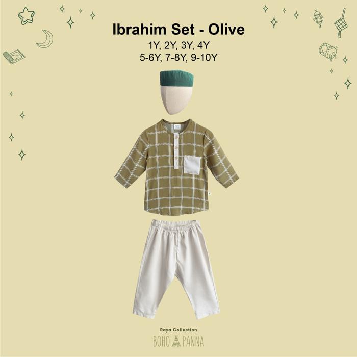 Gambar BOHOPANNA - RAYA COLLECTION - IBRAHIM SET - Baju Lebaran Anak Laki-Laki - Setelan Anak dari Bohopanna Kota Semarang 3 Tokopedia
