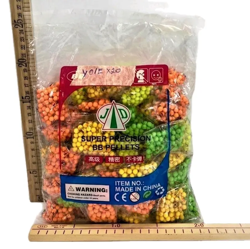 1kg bi nhựa tròn 6mm - Tương đương 2500-3000 viên bi nhựa