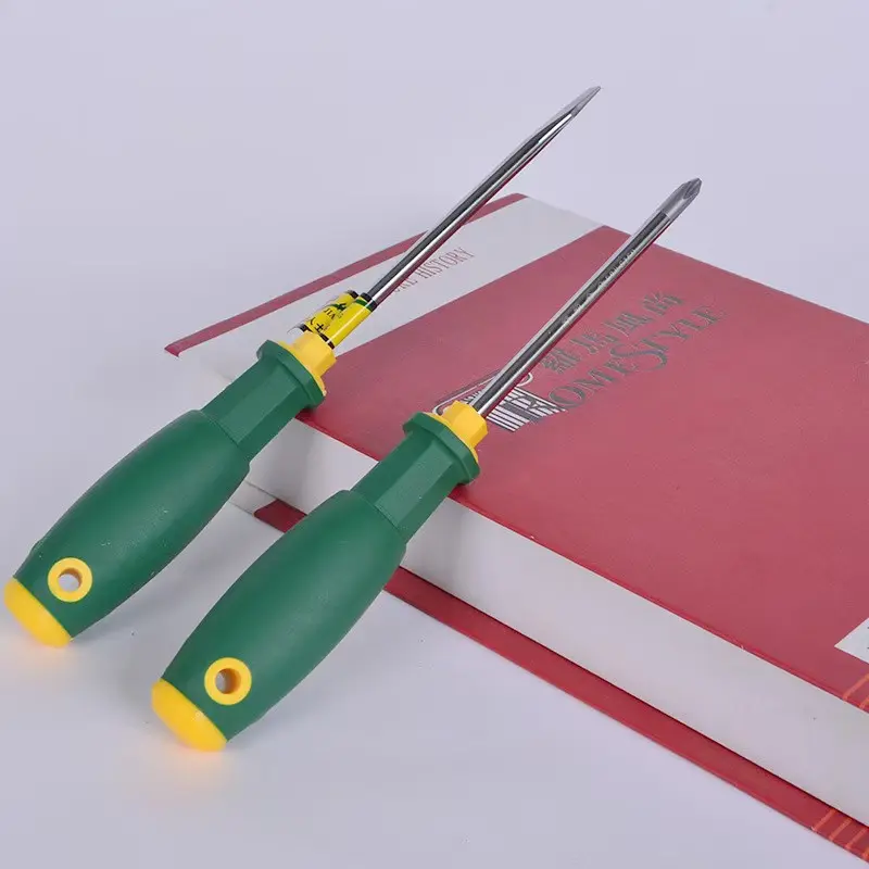 Screwdriver Screwdriver Chrome Vanadium Steel Crv6150 Screwdriver Cross and Straight Screwdriver Wholesale