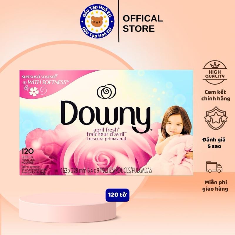 Giấy Thơm quần Áo Downy làm mềm vải, giảm tĩnh điện, ngăn ngừa mùi hôi, ẩm mốc [ Hàng Mỹ]