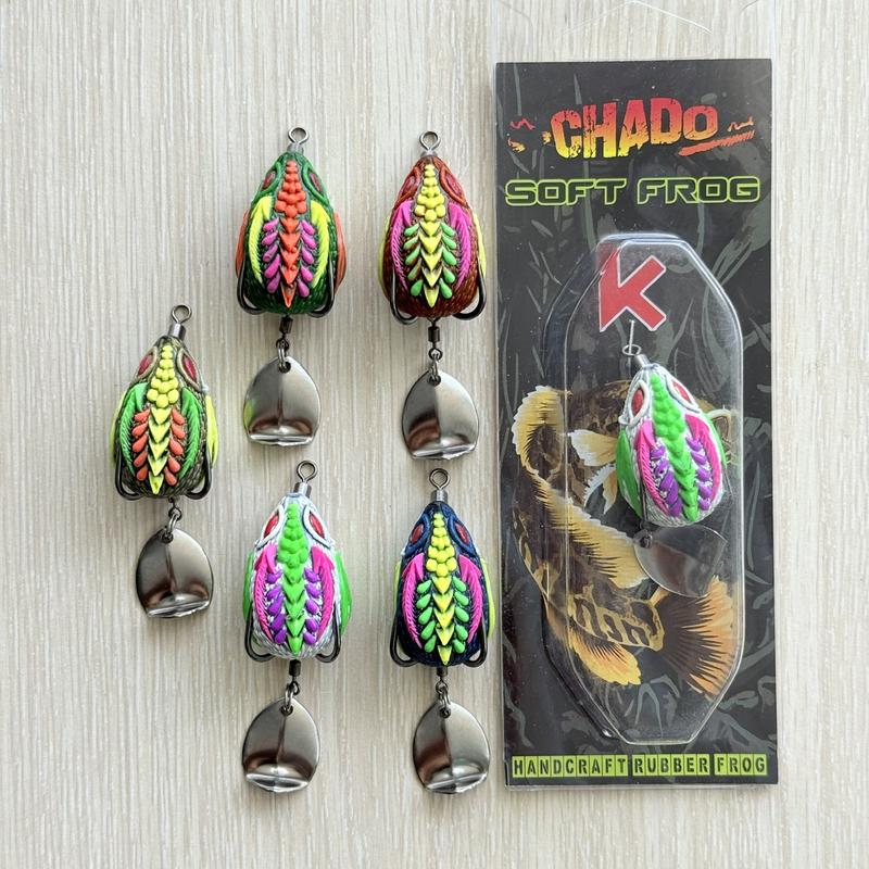 Mồi câu lure nhái hơi CHADO Thái Lan 30mm 6.5g Bắt Cá Câu Cá Fishing Đi Câu