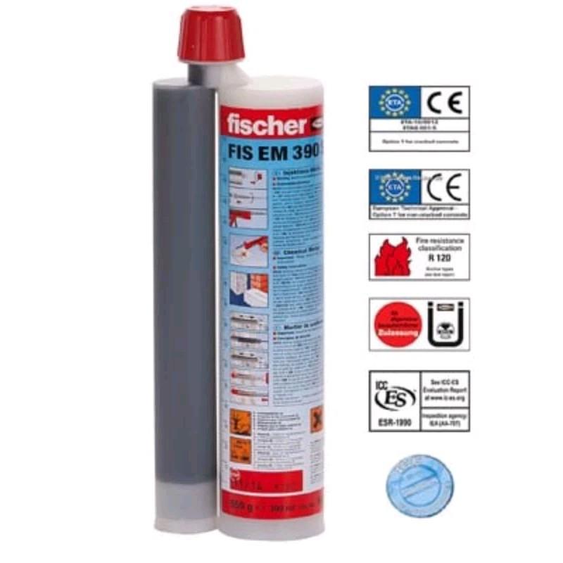 Keo Fischer Keo cấy thép 390s hàng chính hãng tay bơm chuyên dụng