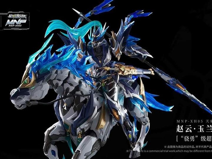 ( HÀNG CÓ SẴN ANH EM NHÉ ) MÔ HÌNH LẮP RÁP MOTOR NUCLEAR MNP-XH05 TRIỆU VÂN MODEL KIT CÓ KÈM NGỰA ĐI KÈM TẶNG KÈM BASE Toy Đồ Chơi