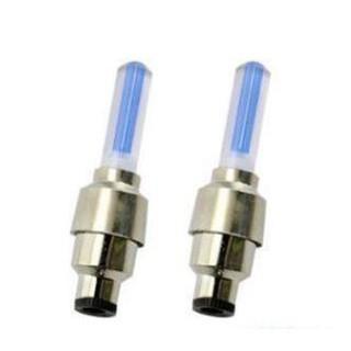 2pcs Lampu LED Tutup Pentil Ban Nyala Motor Mobil Tutup Pentil Nyala Car 6