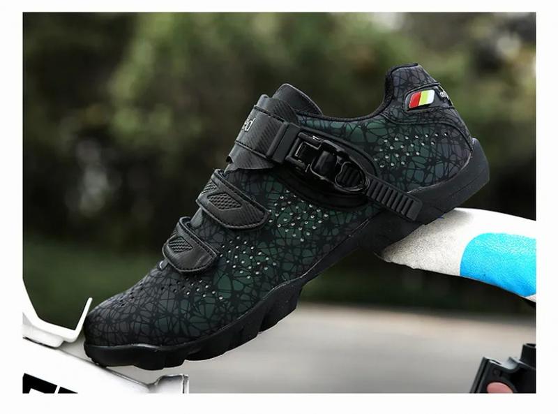 Product Introduction of Men cycling shoes speed self-locking MTB shoes man road bike shoes bicycle racing sneakers triathlon sapatitilha Ciclismo MTB size 36-47 46