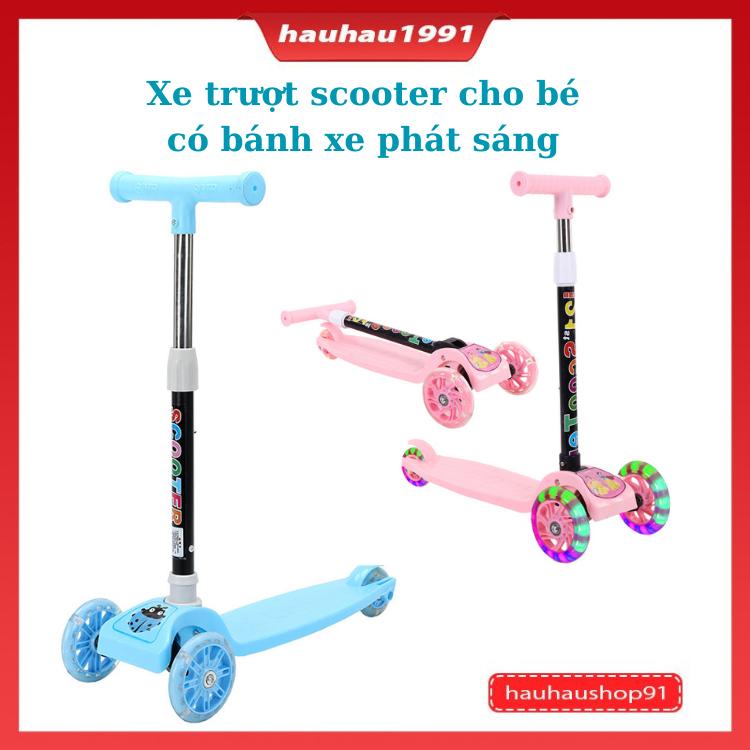 Xe trượt scooter cho bé có bánh xe phát sáng.