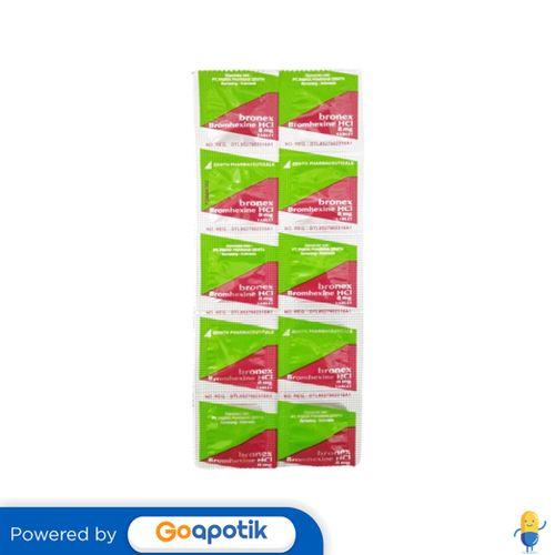 Gambar BRONEX 8 MG STRIP 10 TABLET dari Apotek Jendela Farma by GoApotik Kab. Cirebon Tokopedia