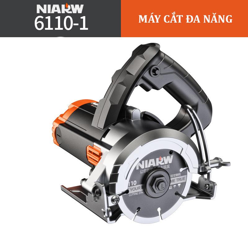 Máy cắt đa năng,cắt gạch,gỗ,kim loại - Tặng kèm 1 lưỡi cắt gạch + 1 lưỡi cắt gỗ + 2 đá cắt kim loại cao cấp--Thương hiệu chính hãng NIARW - Công suất 2680W mạnh mẽ bền bỉ.