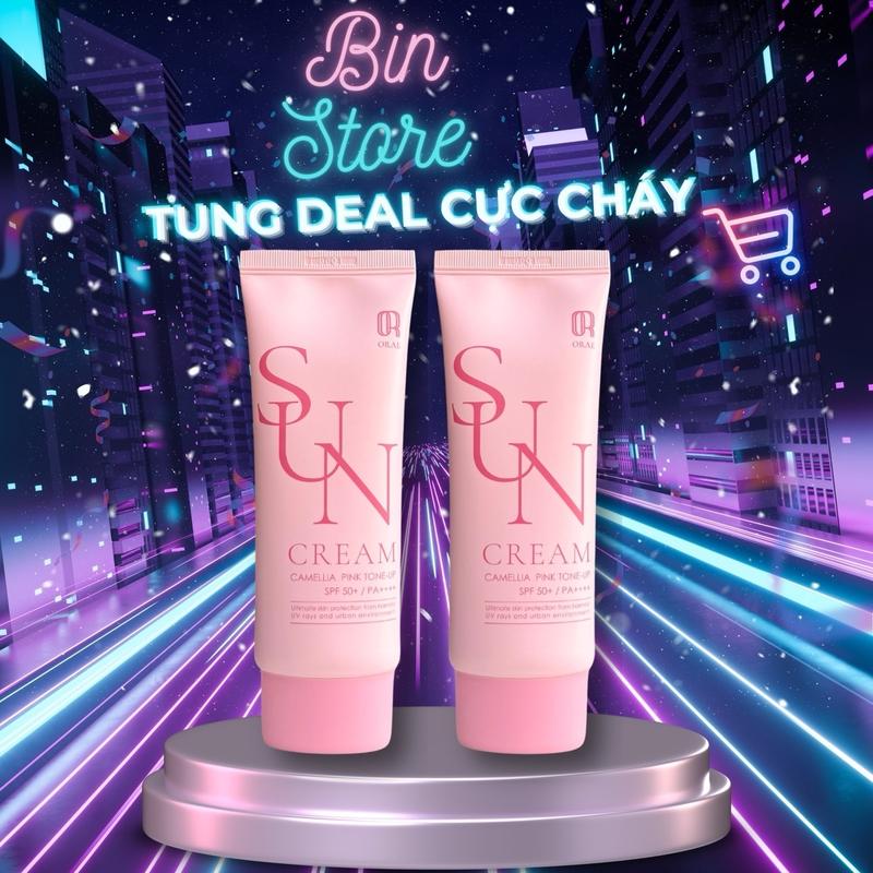 Combo 2 Kem Chống Nắng ORAE Nâng Tone Phổ Rộng ( Bản Mới ) SPF 50 PA++++ Skincare 0
