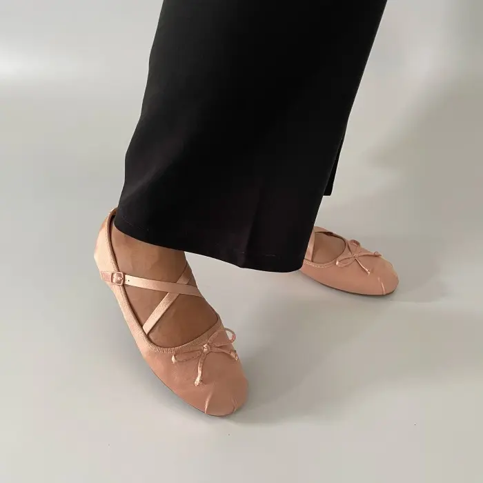 Blow Mason Satin Mary Jane Ballet Flats BLWF 0024 ballet  shoes 2