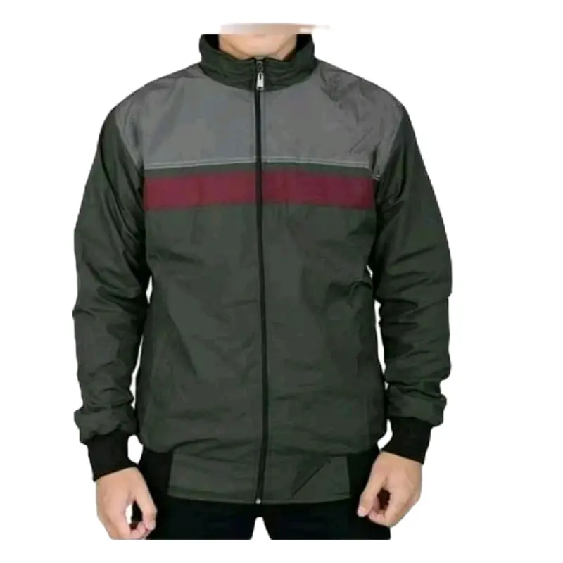 Jaket parasut pria jaket big size bahan taslan waterproof premium motor
