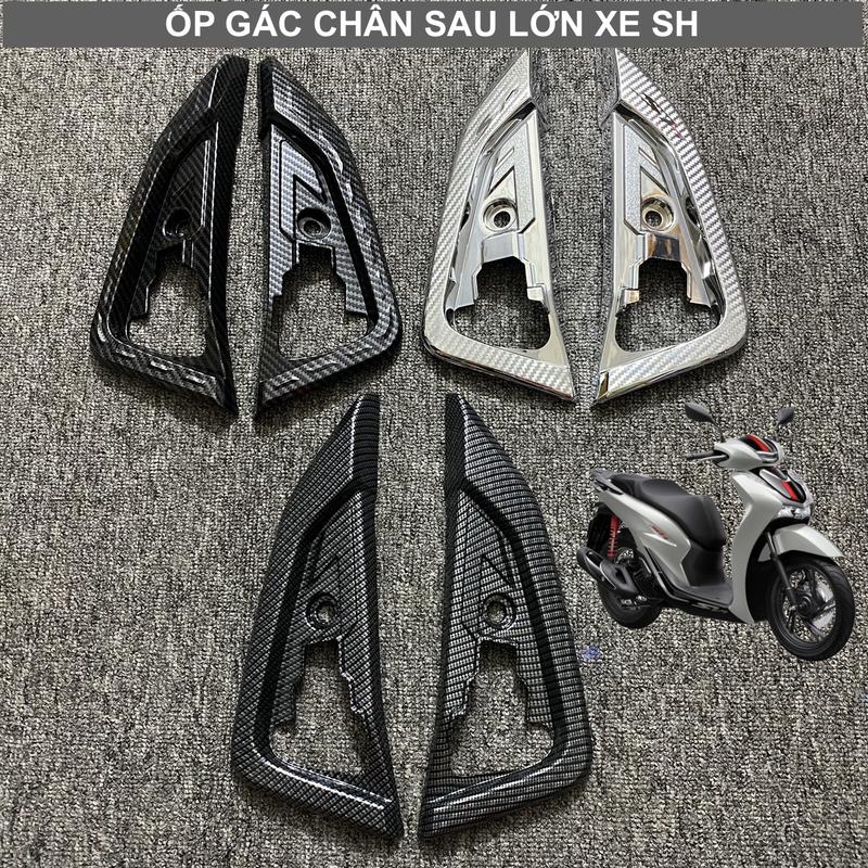 Ốp Gác Chân Sau Lớn Xe SH 2023  - Dùng chung đời xe từ năm 2020 đến 2022 (125i, 150i, 160i) Phụ Kiện Phụ Tùng Xe Máy