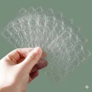 Lem Stiker Kuku Gel isi 24 Pcs || Lem Kuku Palsu 24 Pcs Gel Tahan Air Aman Nyaman