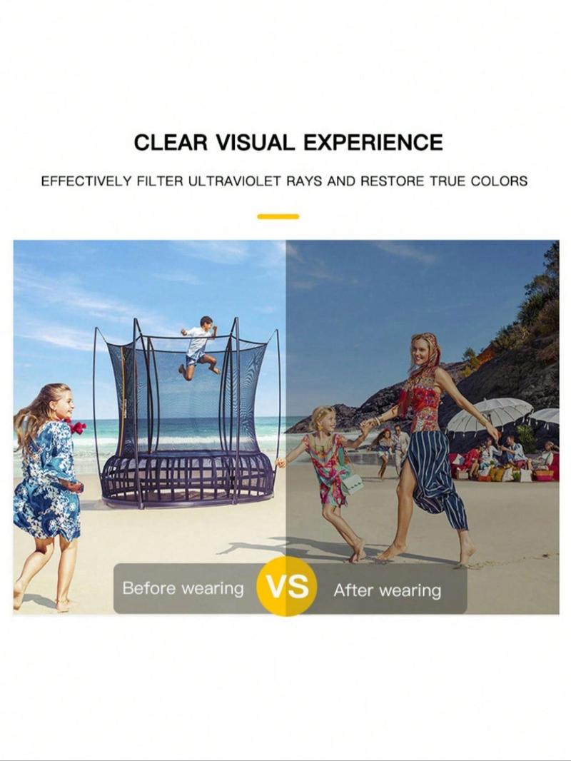 Product Introduction of 1 Pair Summer Cat Eye Half Frame Sunglasses, New Personality Travel Accessories for Women & Men, Lightweight and Durable for Outdoor Sun Protection Glasses for Daily Use 7