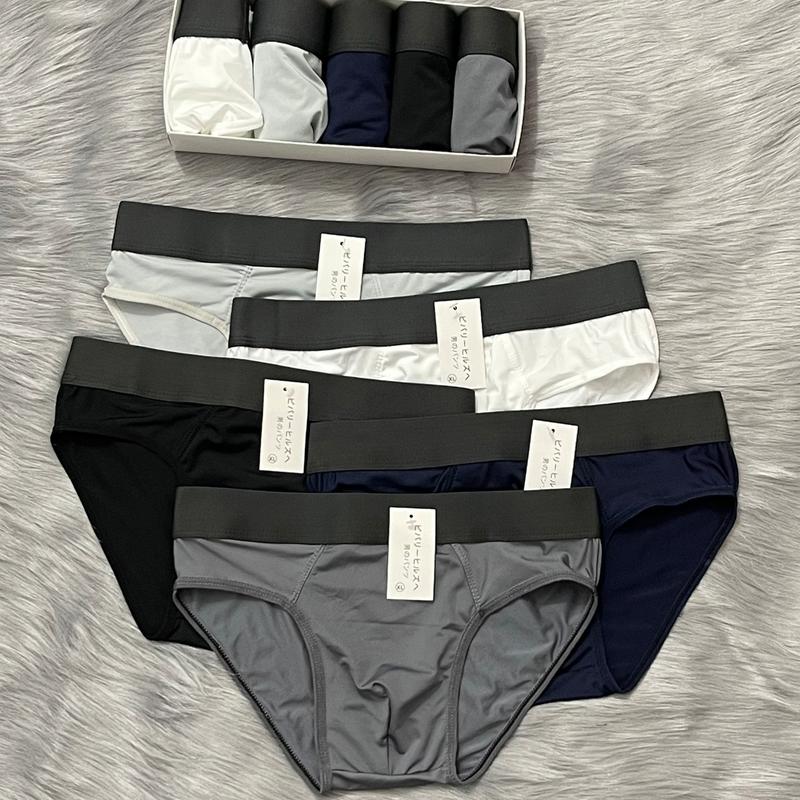 Combo 5 quần sịp Tam Giác Nhật - Chất liệu thun lạnh - Quần lót - Quần boxer/quần đùi Nam Menswear quần sịp quanxi nam