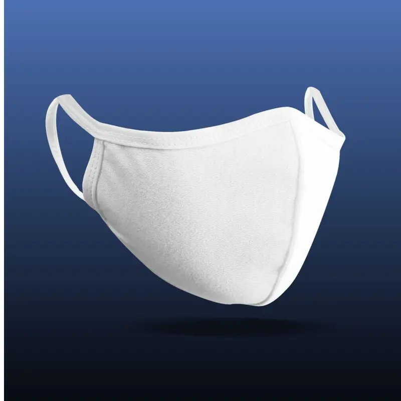 Sét 10 cái Khẩu trang vải màu trắng cotton 2 lớp, mềm mịn thoáng mát,thấm hút mồ hôi Phụ Kiện Accessories Women Che Mặt 0