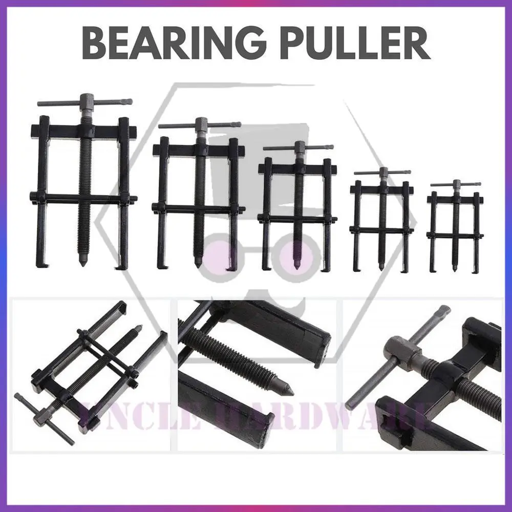 Two Grasping Rama 2 Jaws Jaw Claw Armature Bearing Puller Gear Bearing Extractor Separator Remover Car Motorcycle Automotive Metal
