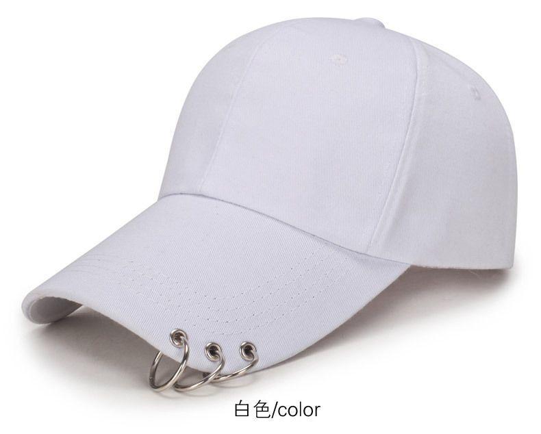 Product Introduction of Unisex Baseball Cap - Spring/Summer Minimalist Design with Metal Hang Loop, Classic Plain Snapback for Men & Women 2