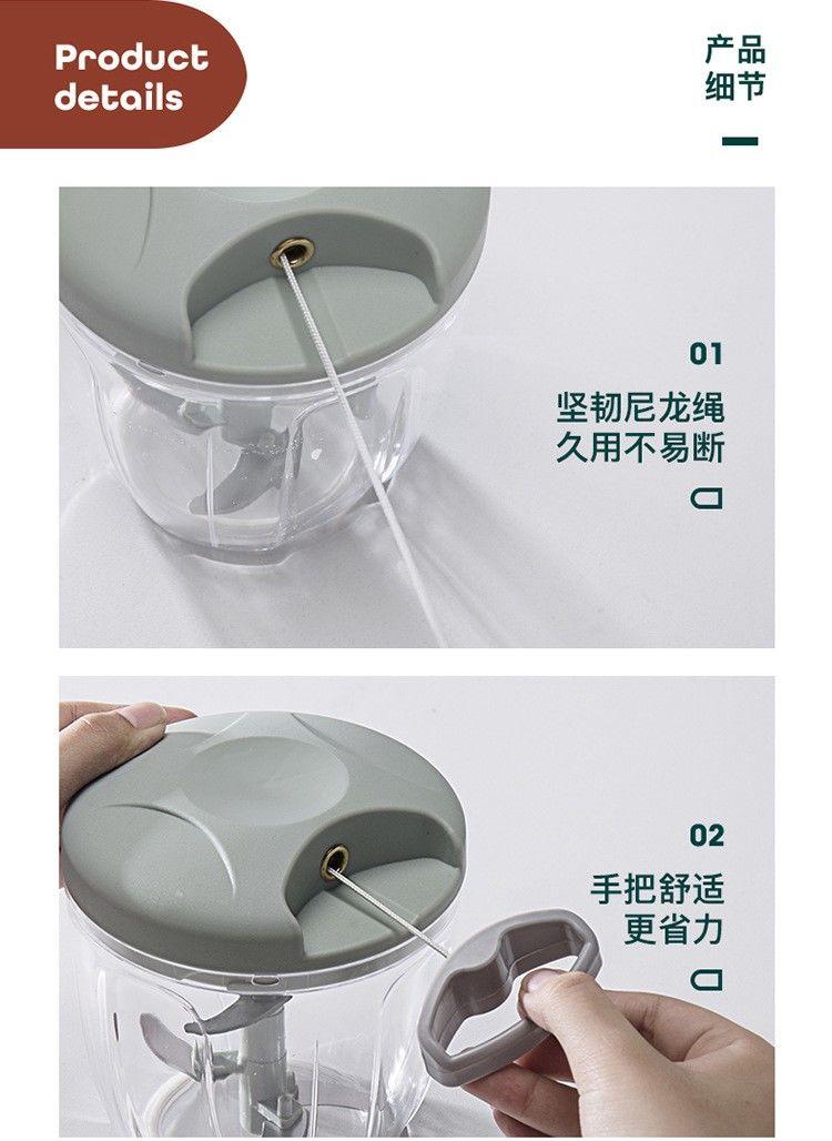 Product Introduction of Máy xay tỏi Máy ép tỏi gia dụng Máy ép tỏi bằng tay Máy xay hành tây hạt tiêu gừng Máy xay tỏi Máy ép tỏi 10