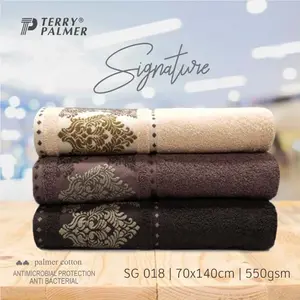 Handuk Mandi Dewasa Signature 12023 by Terry Palmer ukuran 70 x 140 Bayi