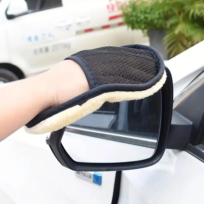 Car Cleaning Brush, Car Interior Cleaning Brush, Soft Glove Car Cleaning Tool, Universal Car Interior Cleaning Brush, Suitable for Car, Motorcycle, Washing Machine 5