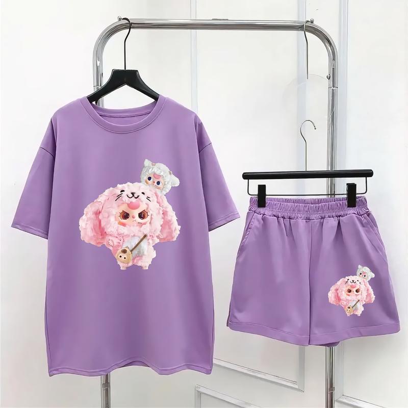 Product Introduction of Sét Bộ Đùi nữ In Hình 5Đ baby Thery from Rộng Dáng Xuông Co Dãn 4 Chiều Giặt Tay Quay Máy Thoải Mái - Áo Nữ - Women 6