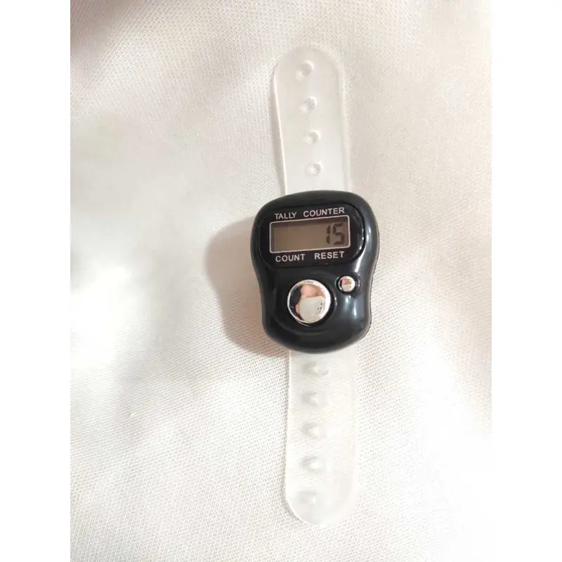 TASBIH DIGITAL MINI / PENGHITUNG DZIKIR / FINGER COUNTER / ALAT HITUNG MANUAL DIGITAL TIKTOKI 6