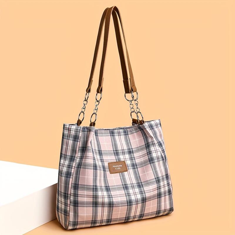 Plaid Promises Versa Bag Plaid Promises Versa Bag
