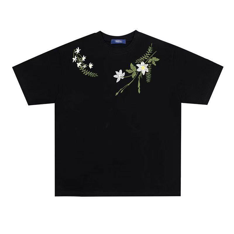 Product Introduction of Áo Thun ngắn Tay In Hoa, 100% Cotton, Unisex, Dáng Rộng Vừa Vặn, Phong Cách Mỹ, Thích Hợp Cho Học Sinh Và Cặp Đôi, Áo Độc Đáo, Hàng Mới Về Mùa Hè 8