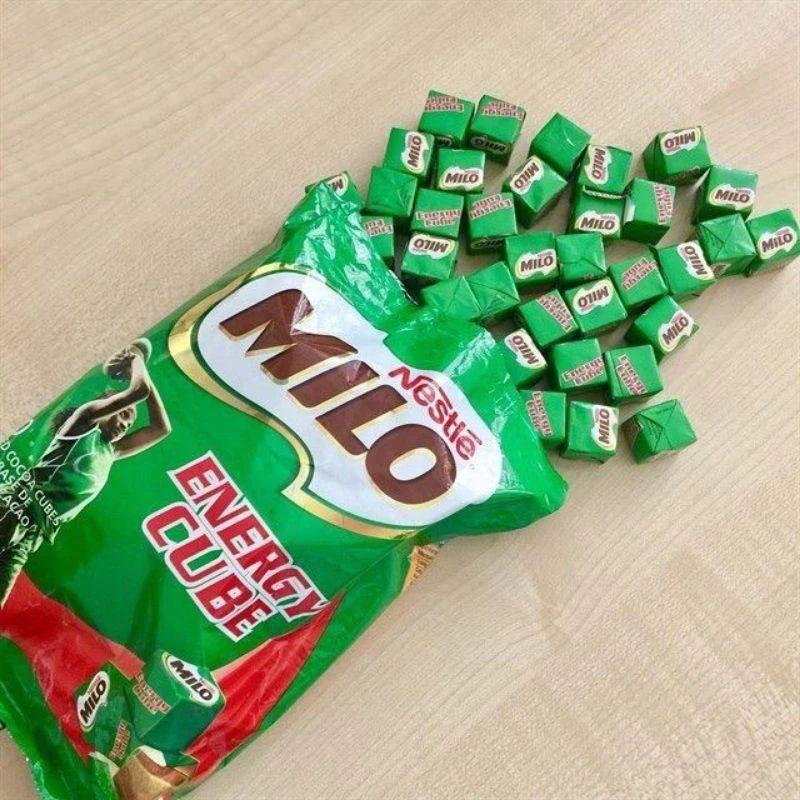GÓI 100 VIÊN Kẹo Milo Cube Thái Lan Kẹo Cacao Sữa