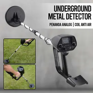 Underground Metal Gold Detector High Accuracy Waterproof - MD-4030 Air Aluminium