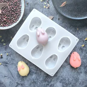 ‘COD’ Rabbit Mouse Mold Festival Seri Chocolate Mold Baking Cake Mold Silicone Mold Buah Silikon Kitchenware