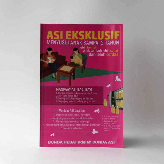 Gambar Poster ASI Eksklusif, Poster Edukasi Pemberian ASI Eksklusif dari Sahabat Sejasa Kab. Sleman Tokopedia