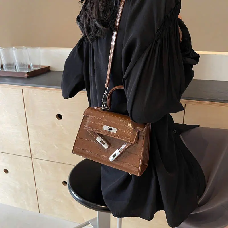 TÚI SZ 19 DA BÓNG Túi xách nữ da PU trơm sz 19 dáng cao - Da bóng sz 19 - 6002 Bag