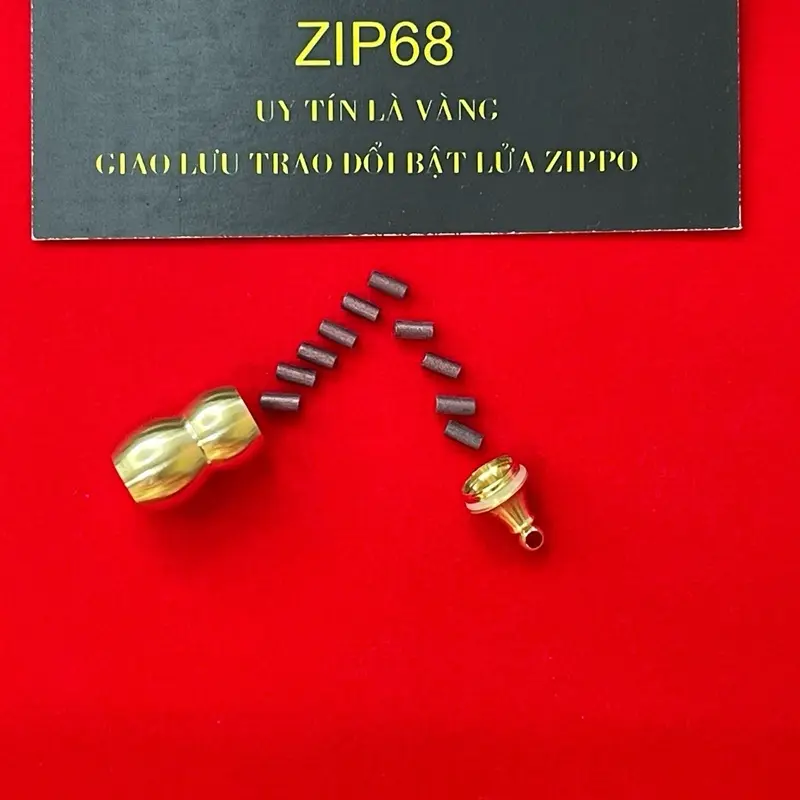 (M6)Đá Tím Áo nhập 10 viên ( dùng cho Zippo ) 5