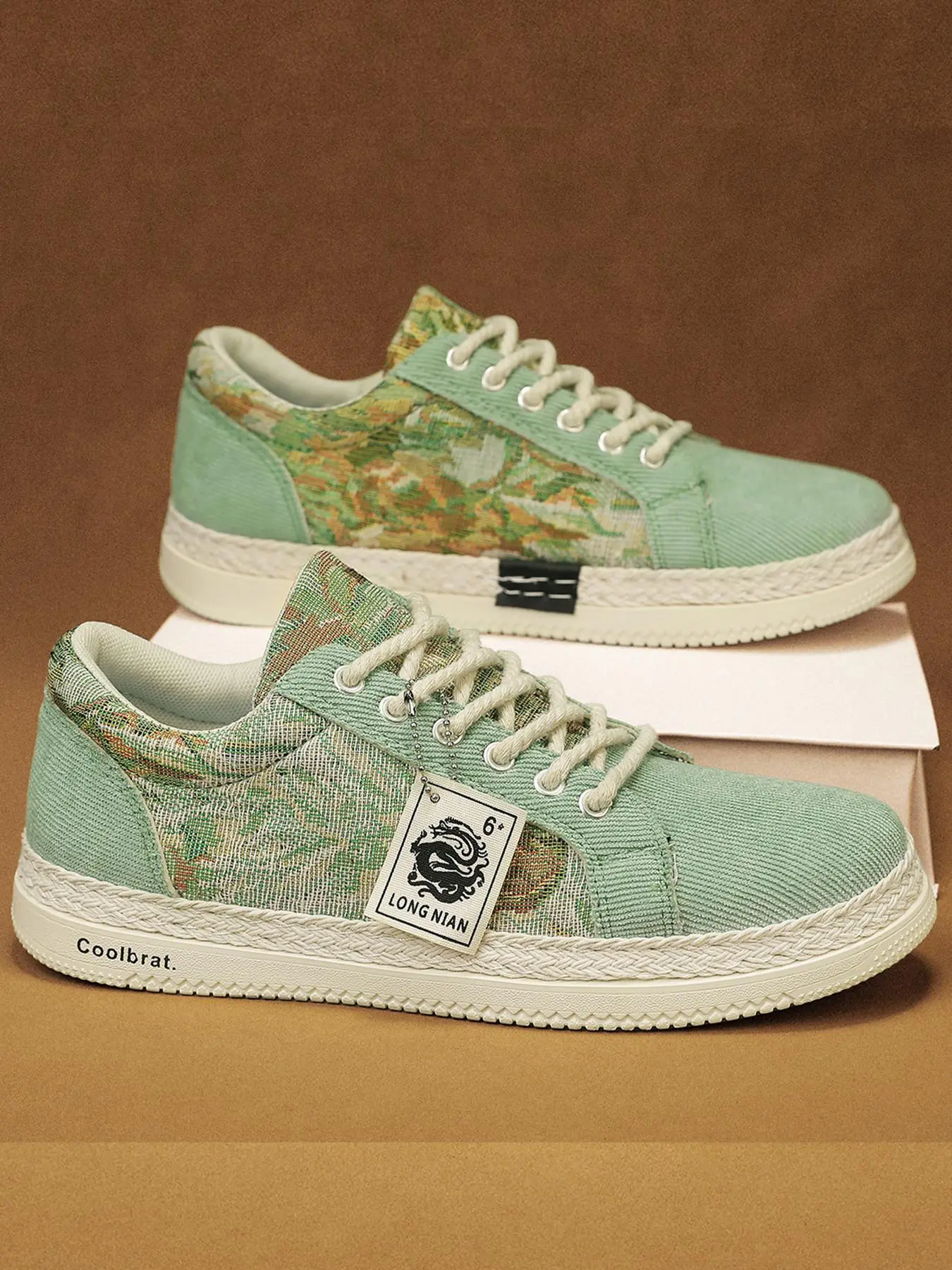 Unisex's Camo Print Lace Up Walking Shoes, Casual Comfortable Breathable Sports Running Shoes, Fashionable Sneakers for Daily Wear, Closed