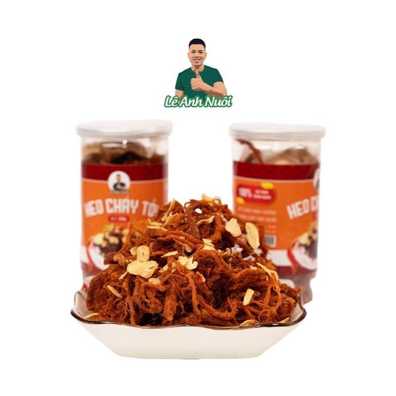   Lê Anh Nuôi  Combo 2 hũ khô Heo Cháy Tỏi  250gx2  