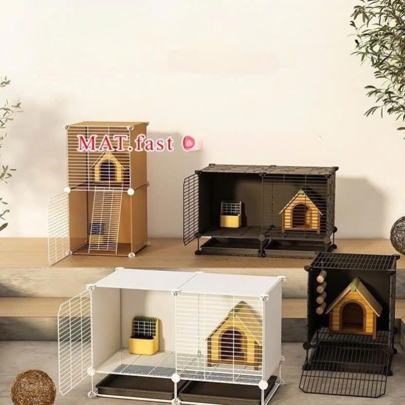 Chuồng Lồng Nuôi Sóc, Nhím, Chuột Hamster Mèo Làm Từ Lưới Sắt Sơn Tĩnh Điện