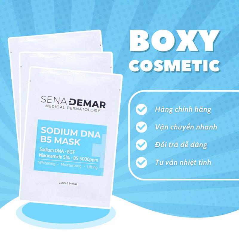 Mặt Nạ Sena Demar Sodium DNA B5 Mask Hàn Quốc sét 10 miếng