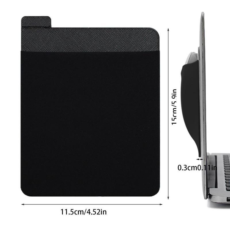 Pocket Pouch For Laptop Adhesive Laptop Back Storage Bag Portable Reusable Storage Pocket For External Hard 4