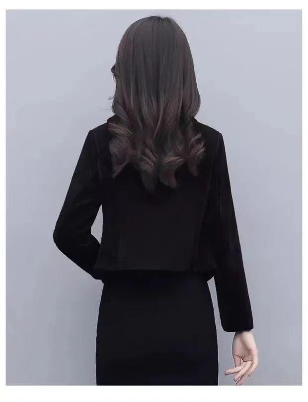 Product Introduction of Áo Khoác Ngắn Phù Hợp Với Doanh Nghiệp Nhỏ Hàng Mới Về, Dành Cho Nữ, Phong Cách Phương Tây, Bộ Sưu Tập Thu Đông Năm 2025, Phong Cách Hàn Quốc, Dễ Phối Đồ, Cỡ Nhỏ Và Mỏng, Áo Len 17