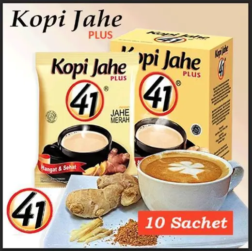 Minuman Jahe 41 Jahe Menghangatkan badan stamina isi 10 saset Instan 3