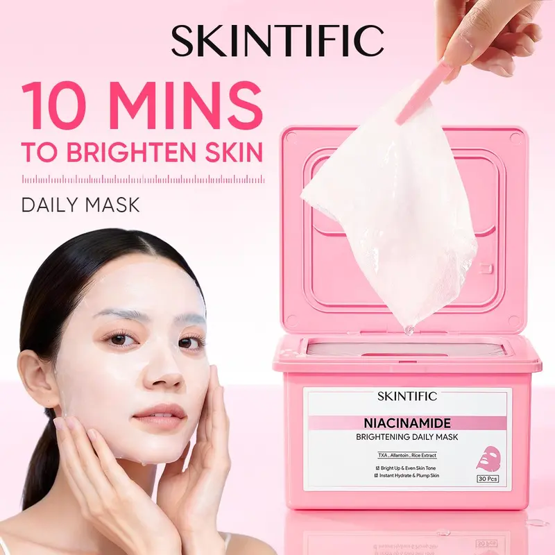 GENEREX* Cellular Lifting Mask (27g x 4 pcs/box) - TikTok Shop