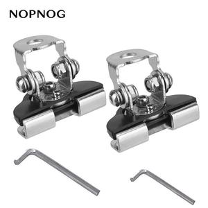 2pcs Soporte para luz de trabajo de coche sin perforar, Soporte universal para barra de luz LED en el cofre del motor, Accesorios para coche
