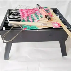 COD Paket Hemat Pemanggang Portable serbaguna + kipas,capitan,panggangan jepit