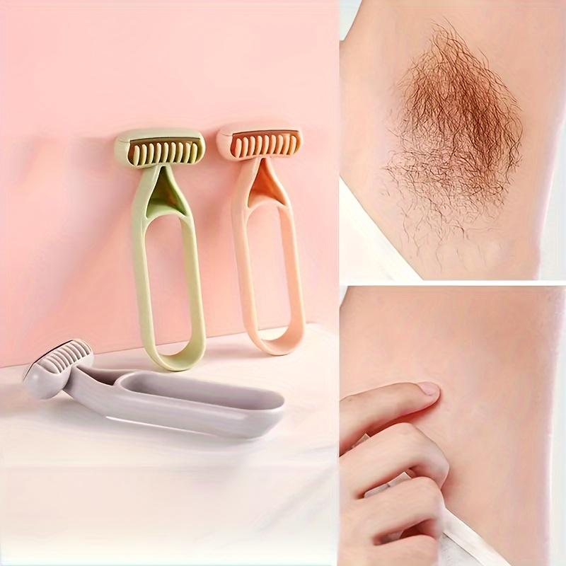 1pc Women's Gentle Bikini Trimmer - Painless Precision Shaving for Sensitive Skin, Extra Smooth & Reusable, Waterproof, Fragrance-Free, Ideal for Underarms & Body Hair Removal 1