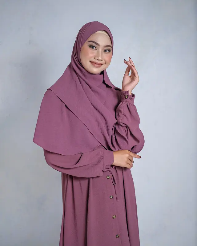 Baju muslim Wanita Layka Dress Gamis 1
