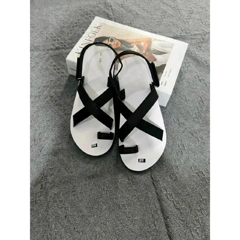 sandal nam nữ quai chéo xỏ ngón dép chữx 5