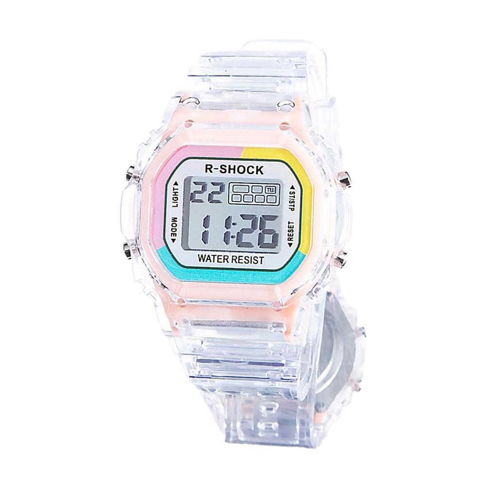 【TERSEDIA & COD】ins Fashion Electronic Sports Watch for Men and Women Students Square Led Watch W1J6 【TERSEDIA & COD】ins Fashion Electronic Sports Watch for Men and Women Students Square Led Watch W1J6